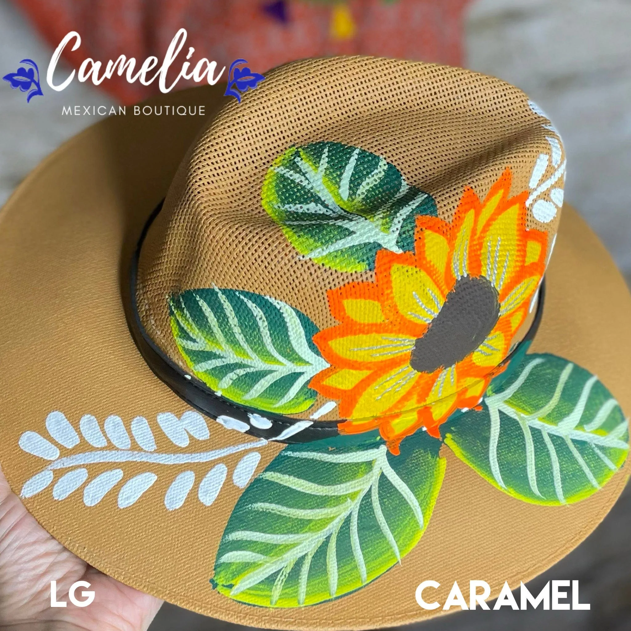 Mexican Hand Painted Sun Hat