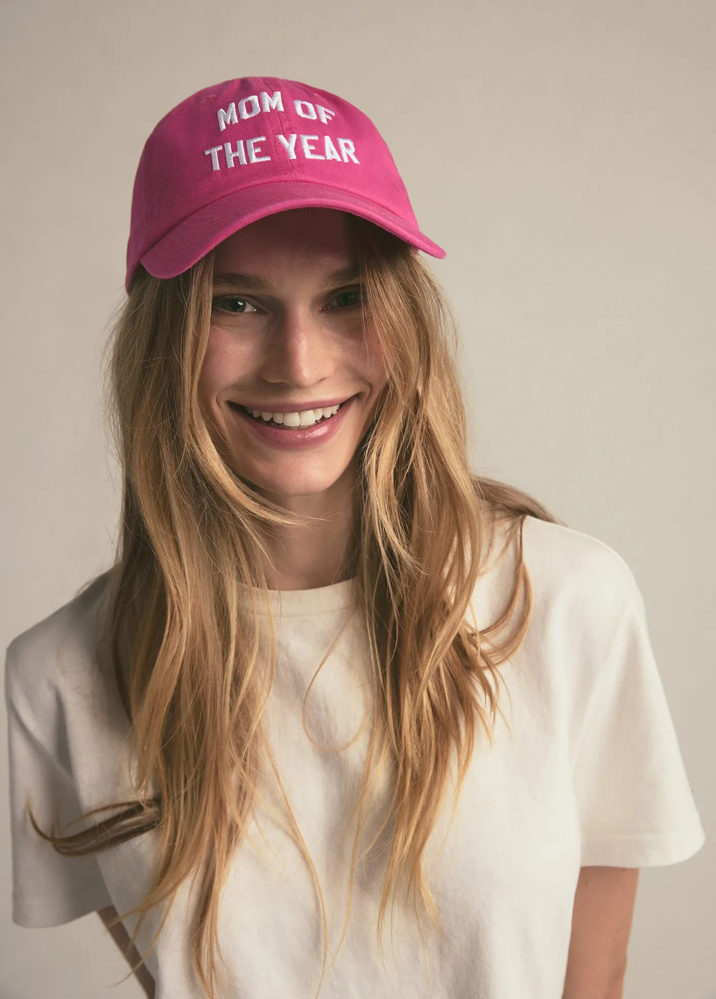 MOM OF THE YEAR BASEBALL HAT