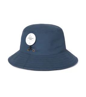 Mühlbauer Joost Waxed Cotton Bucket Hat: Navy