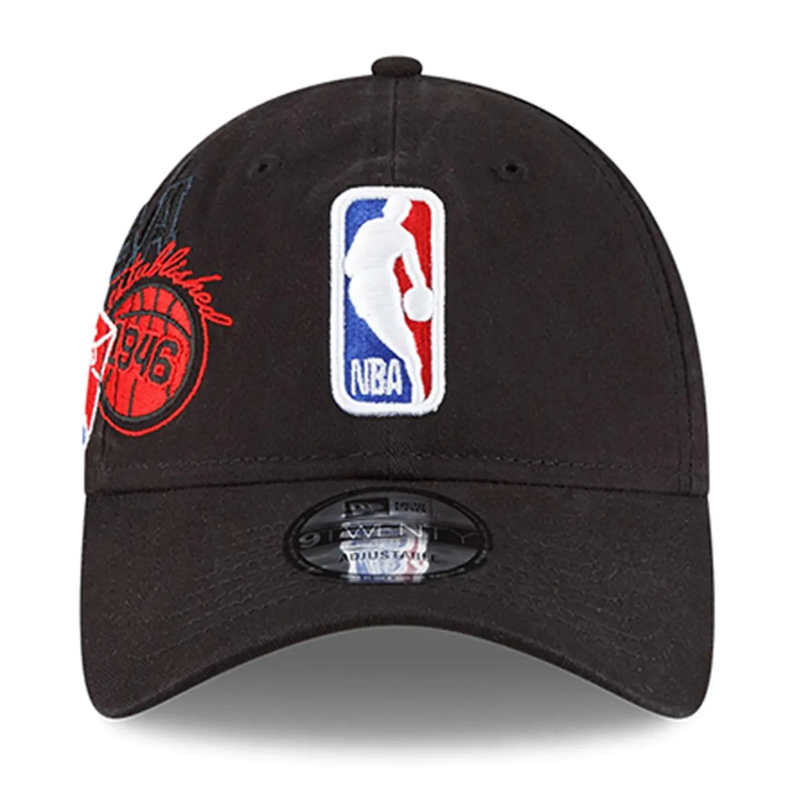 NBA LOGOMAN NEW ERA NBA 21-22 BACK HALF 9TWENTY HAT - BLACK