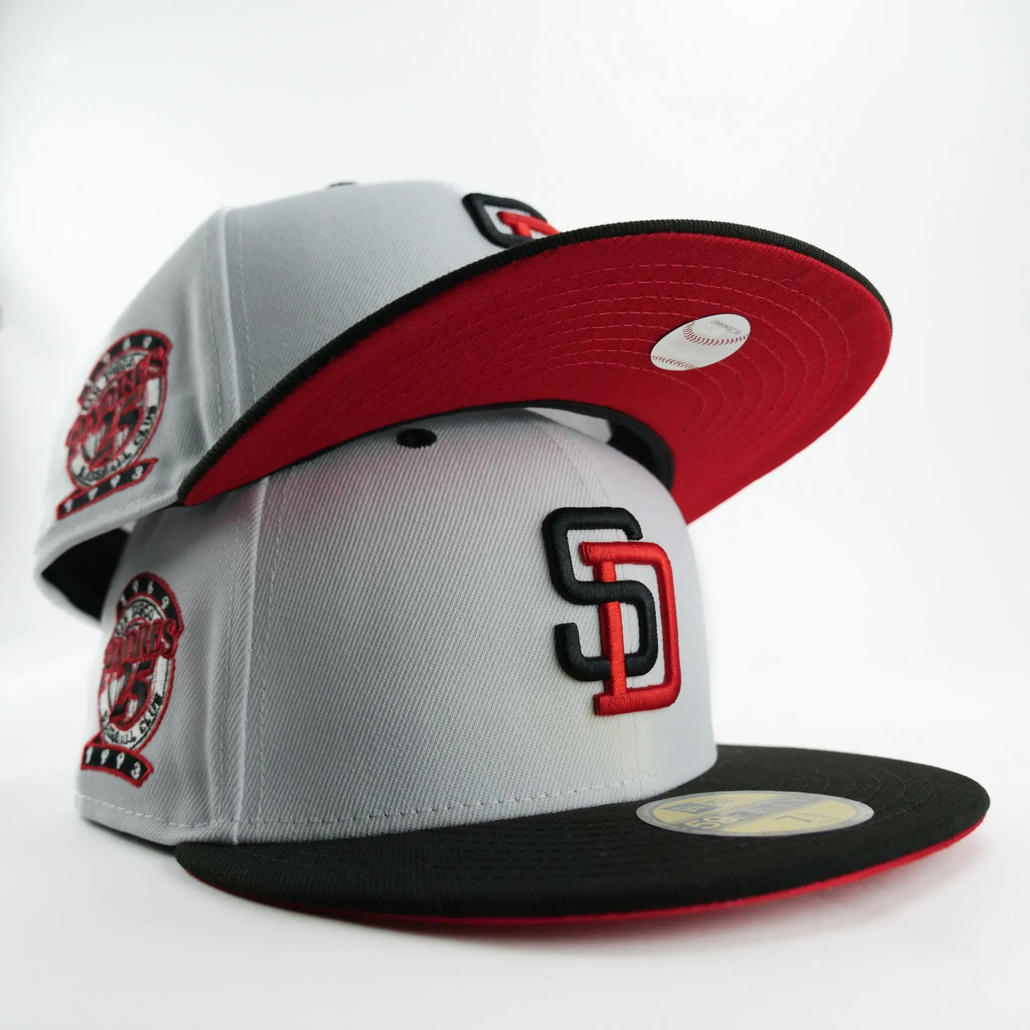 New Era Custom Exclusive Fitted San Diego Padres 25th Anniversary Patch