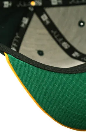 New Era X Adapt :: A-Type (Green/Gold 59/50 Fitted Cap)