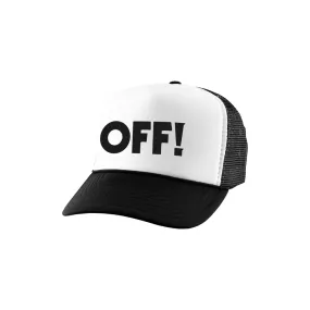 OFF! Logo Trucker Hat (Black/White)