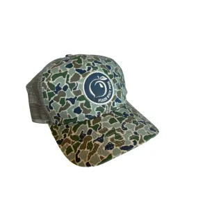 Old School Fishing Camo Hat