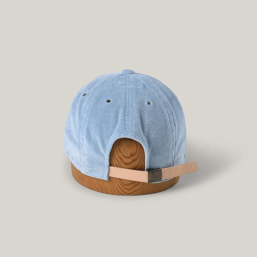 POTEN CORDUROY CAP - BABY BLUE