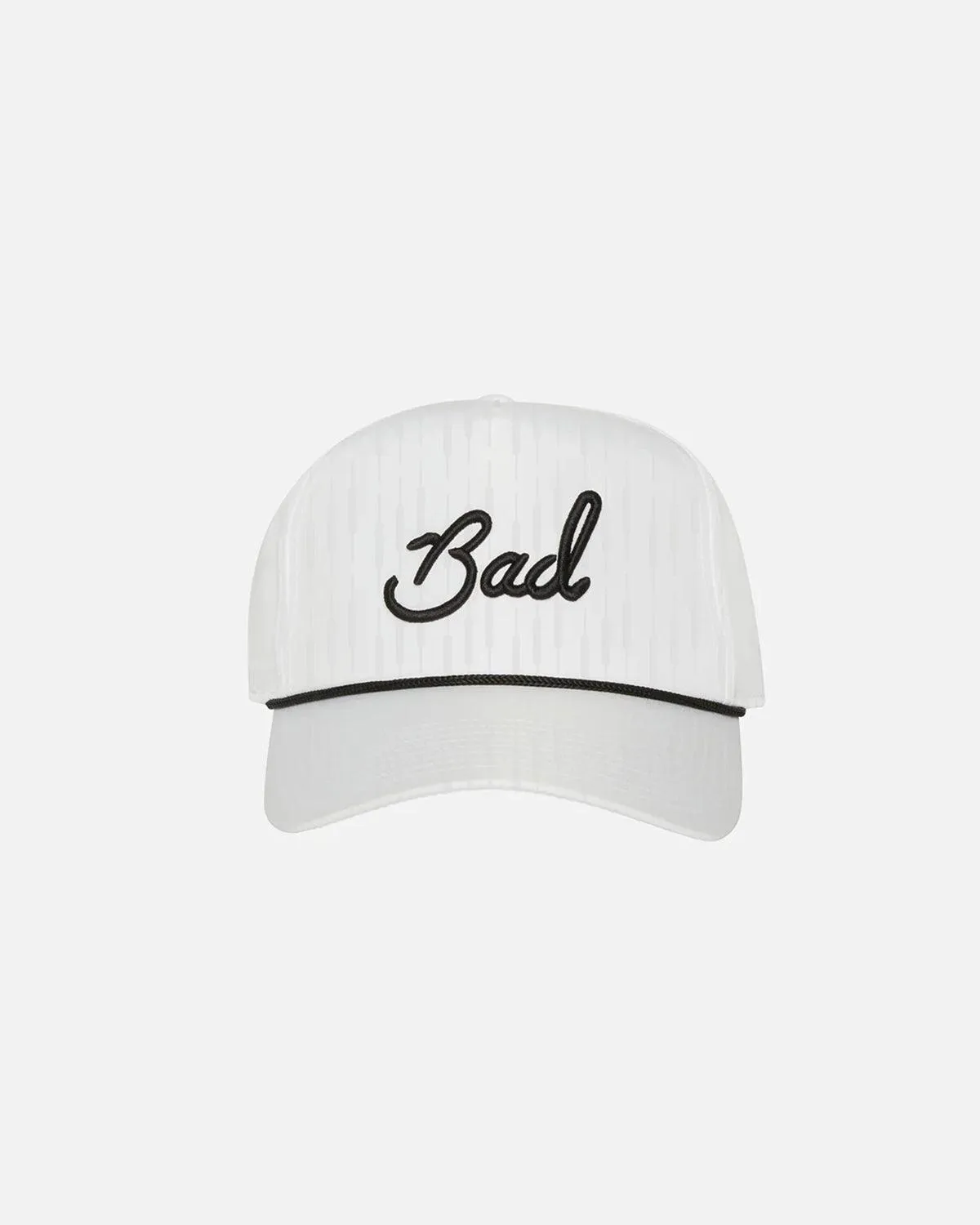 "Bad" Rope Golf Hat - Cattail Whisper White