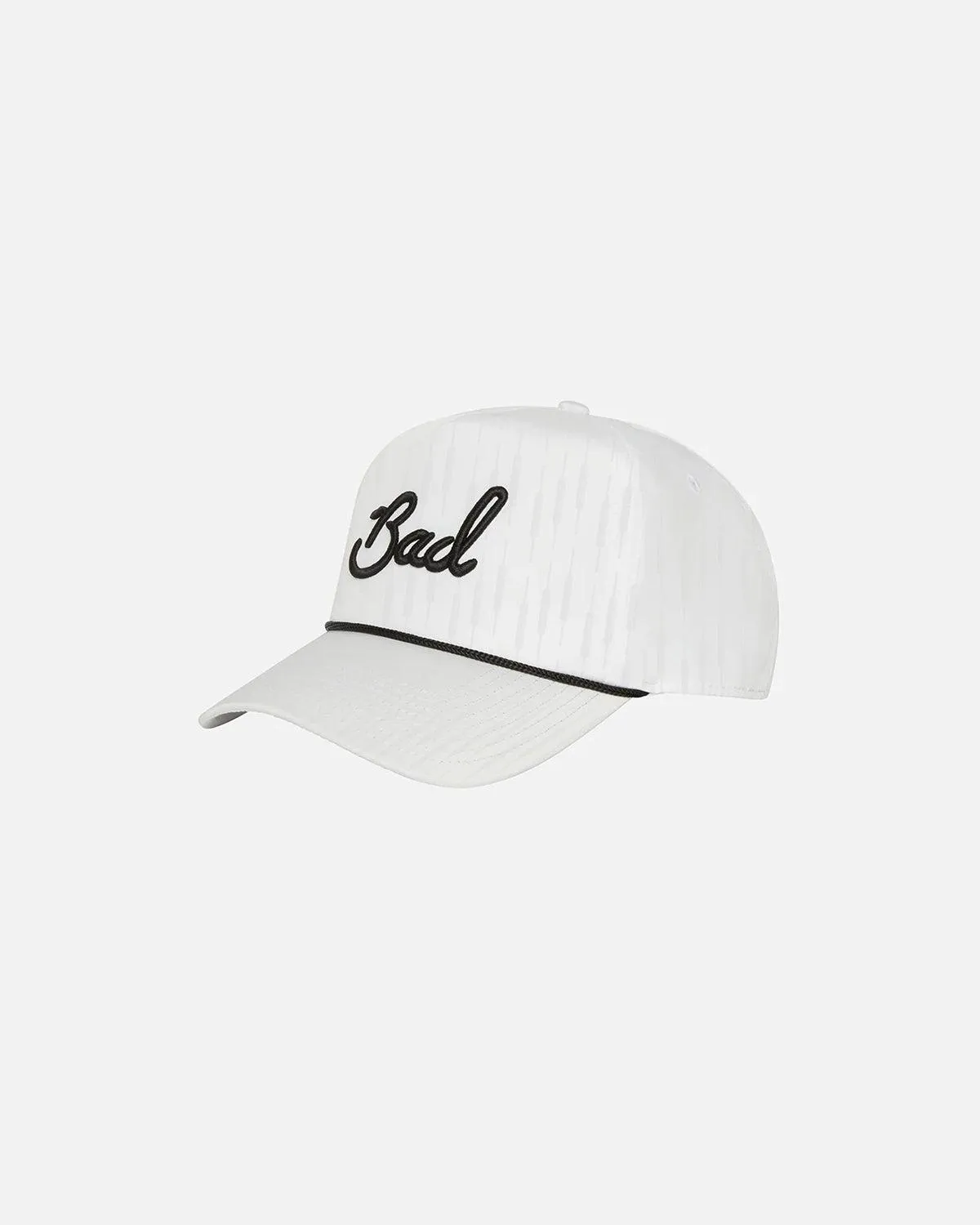 "Bad" Rope Golf Hat - Cattail Whisper White