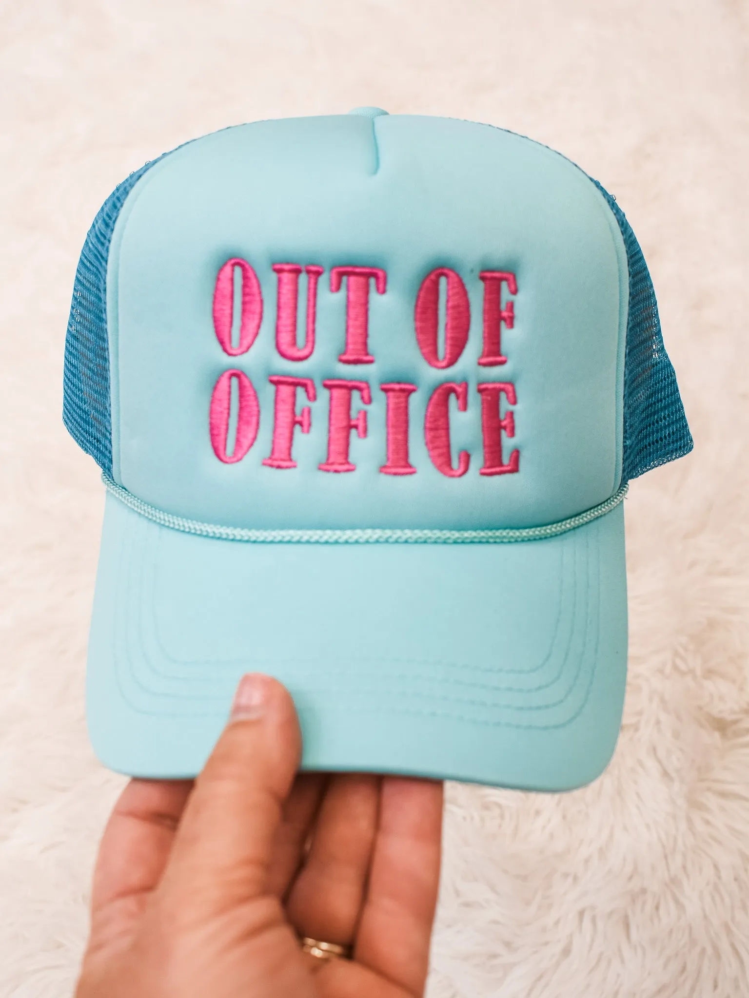 "Out Of Office" Trucker Hat