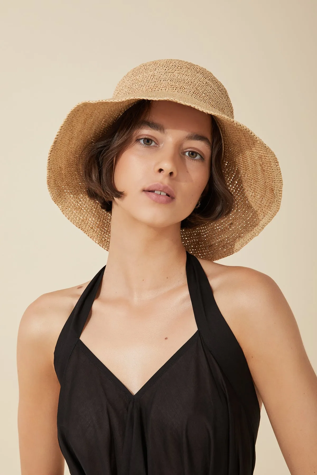 Raffia Hat - Natural