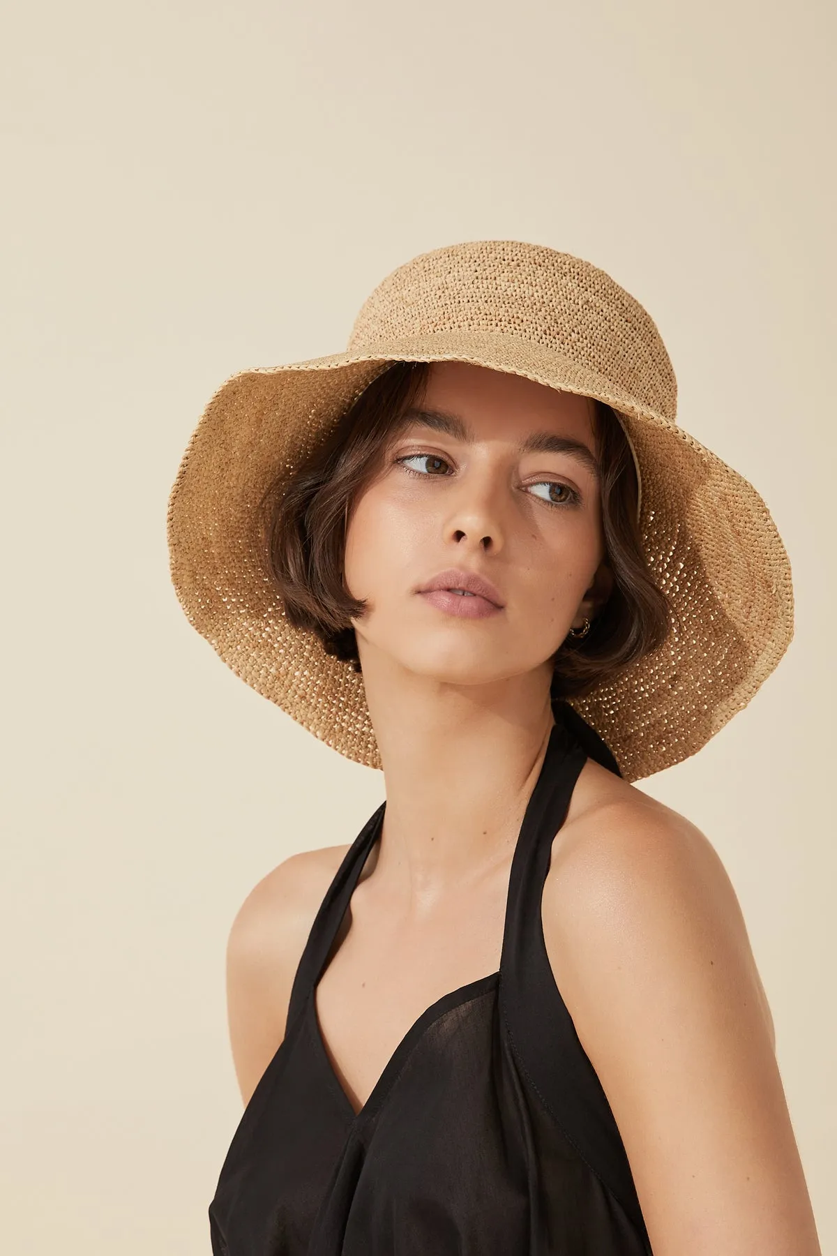 Raffia Hat - Natural