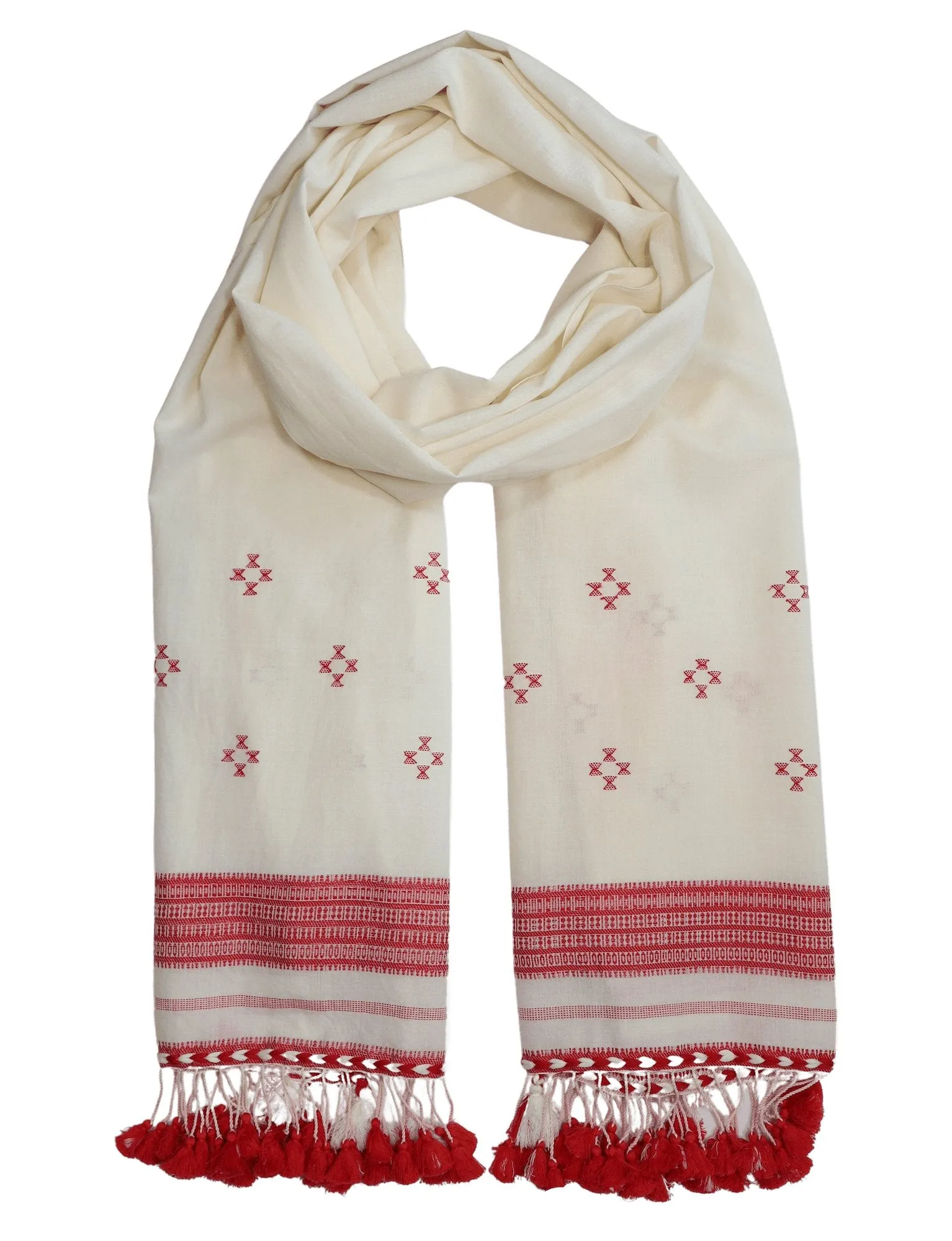 Red Kutch Scarf