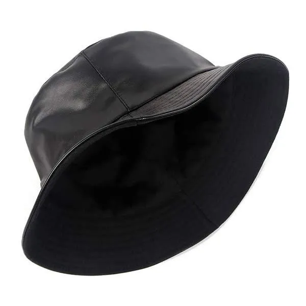 Reversible Black Sunshade Bucket Hat 51020477C