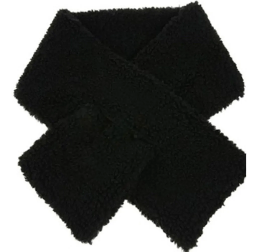 Sherpa scarf in faux sherpa fur *available in 6 colors