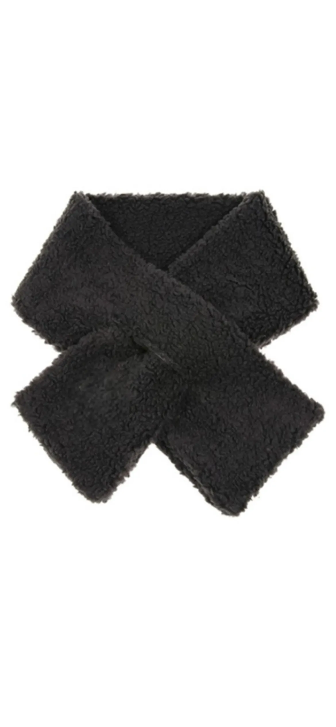 Sherpa scarf in faux sherpa fur *available in 6 colors