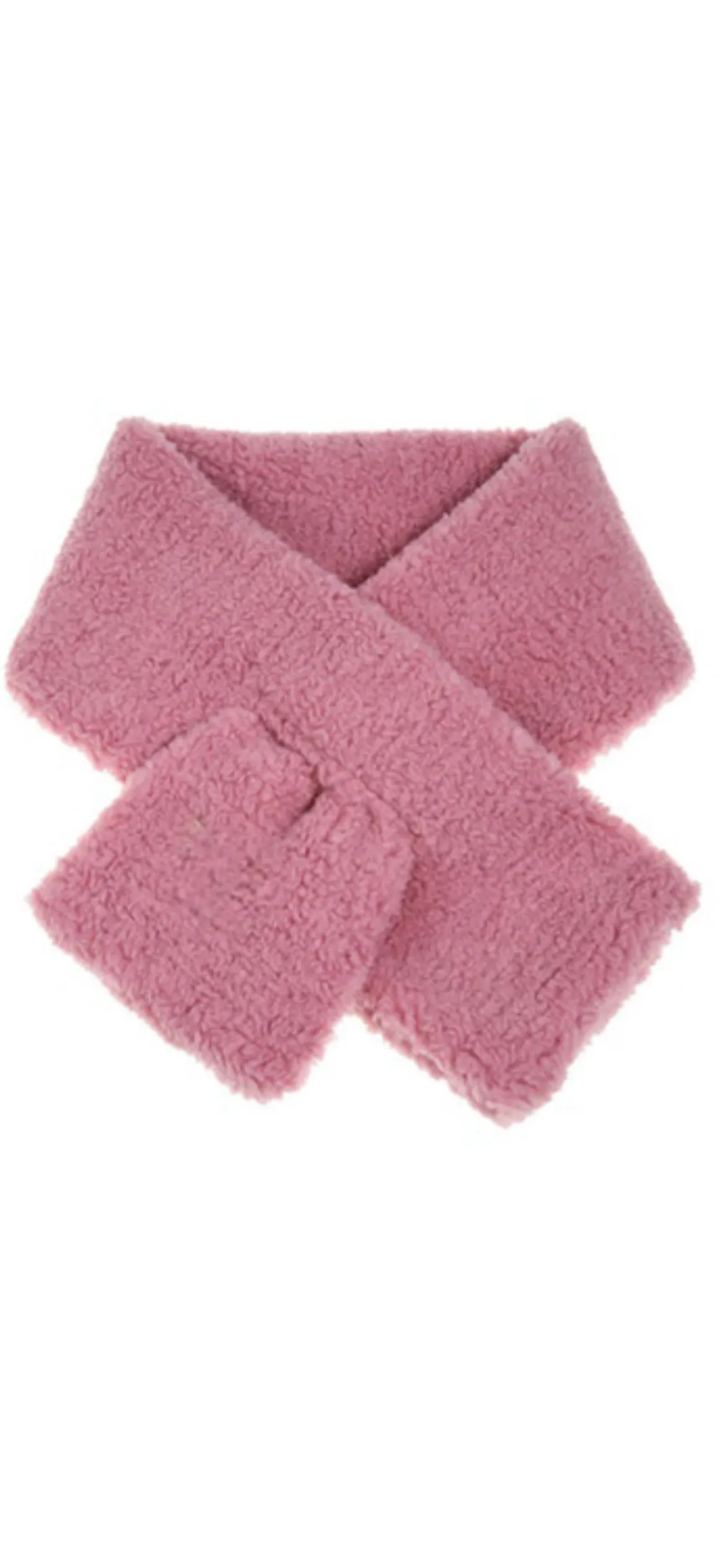 Sherpa scarf in faux sherpa fur *available in 6 colors