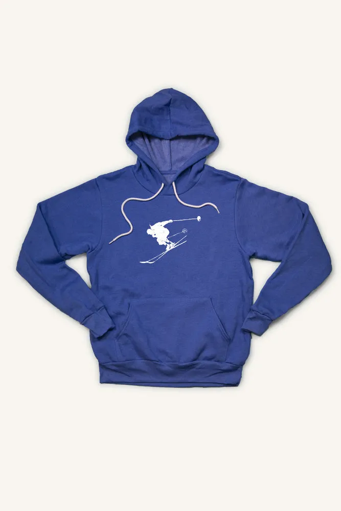 Solo Skier Hoodie (Unisex)