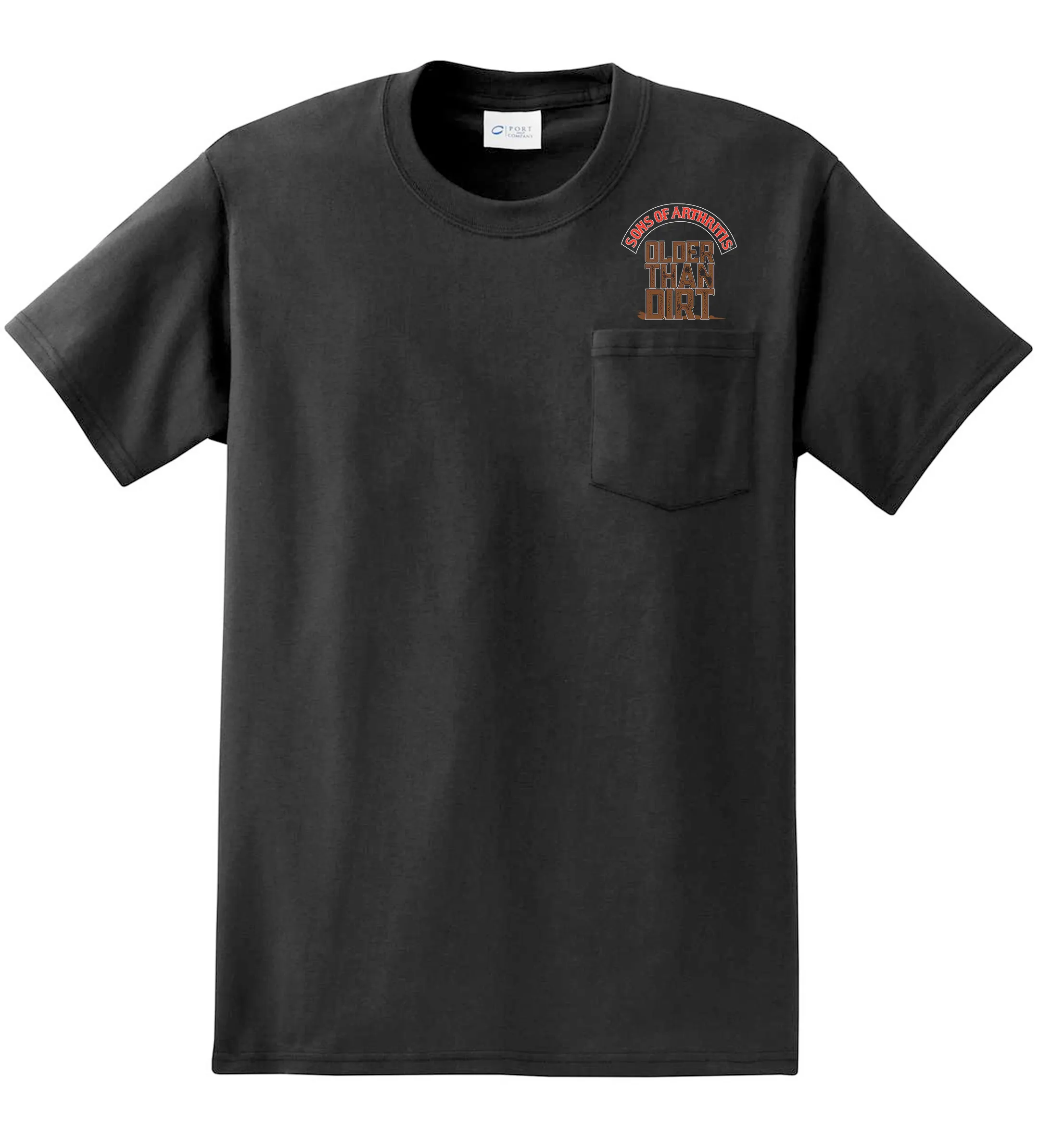 Sons of Arthritis Older Than Dirt Pocket T-shirt