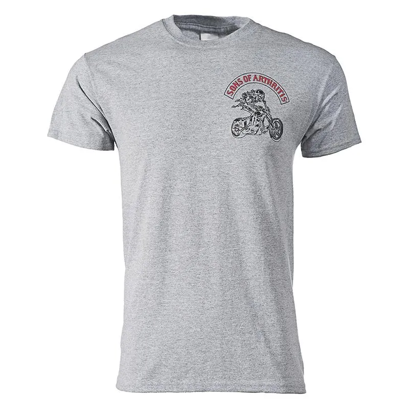 Sons of Arthritis Sport Gray Ibuprofen Chapter Short Sleeve Tee