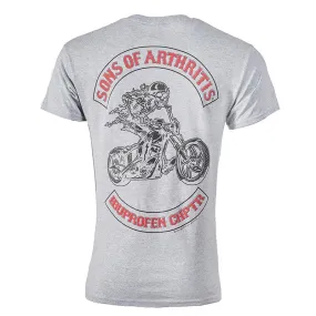 Sons of Arthritis Sport Gray Ibuprofen Chapter Short Sleeve Tee