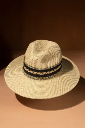 Southwestern Band Panama Hat