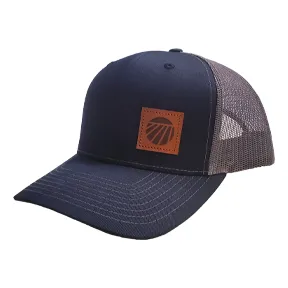 Square Patch Cap - Navy/Charcoal