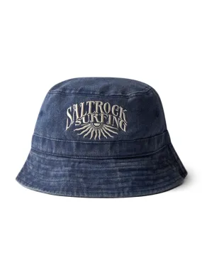 Sunburst Bucket Hat - Dark Blue