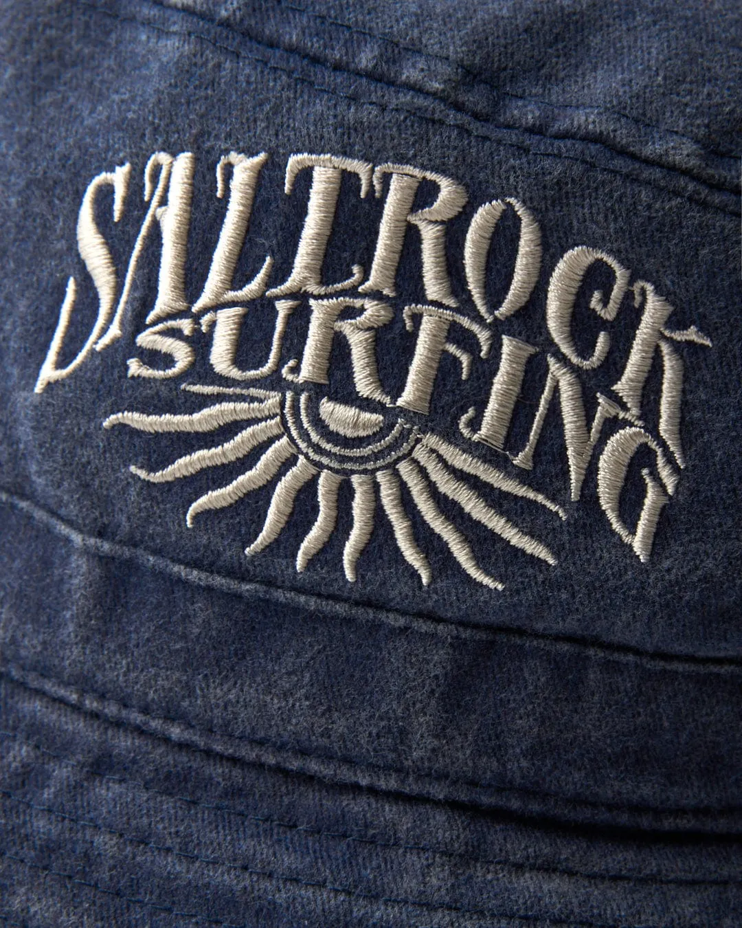 Sunburst Bucket Hat - Dark Blue