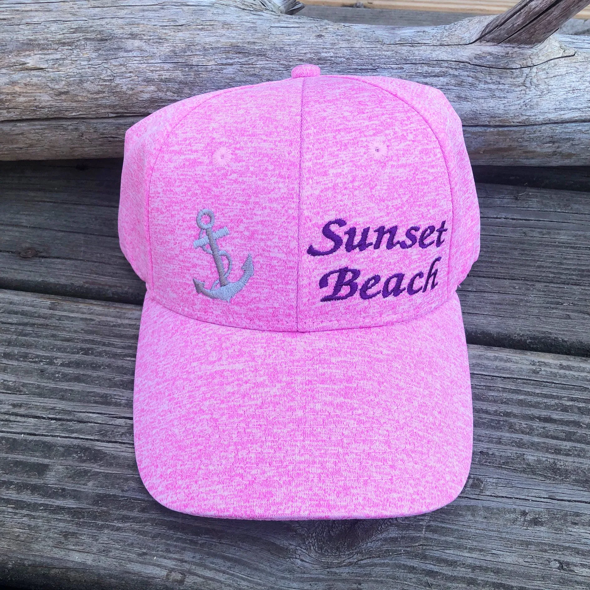 Sunset Beach Heather Anchor Hat