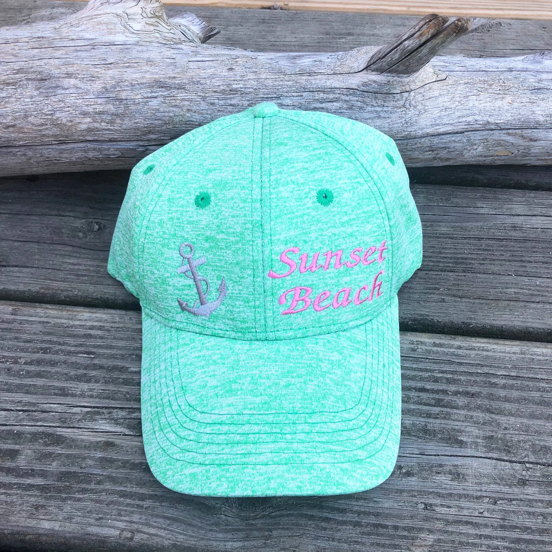 Sunset Beach Heather Anchor Hat