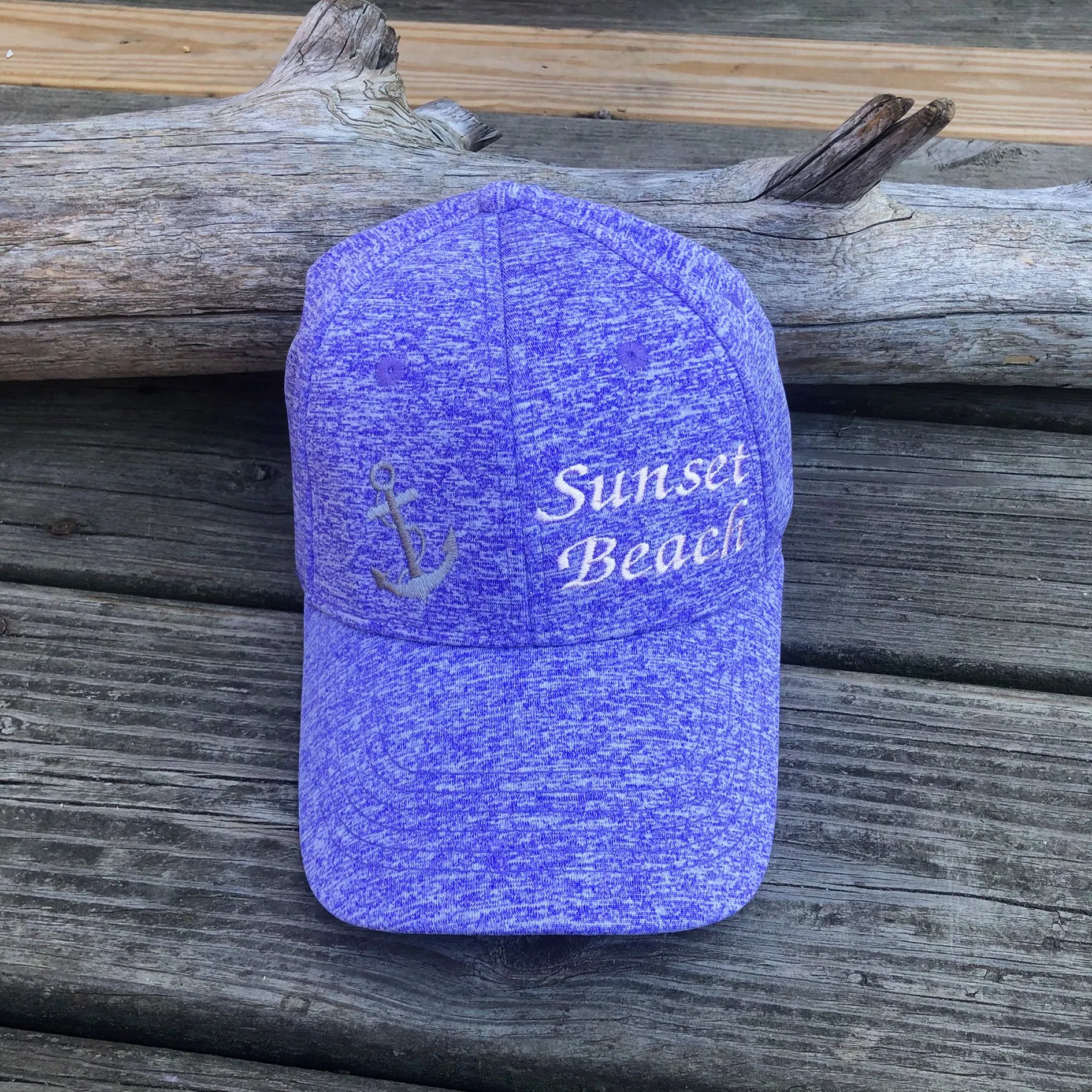 Sunset Beach Heather Anchor Hat