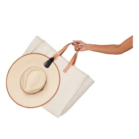 The Drop Faux Leather TOPTOTE Hat Clip