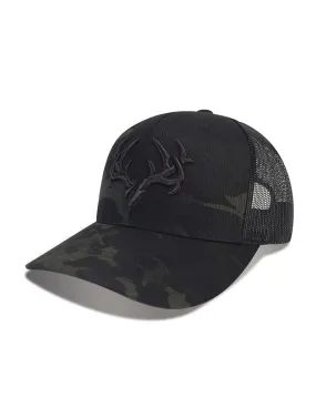 Trigger Trucker Hat | MultiCam Black