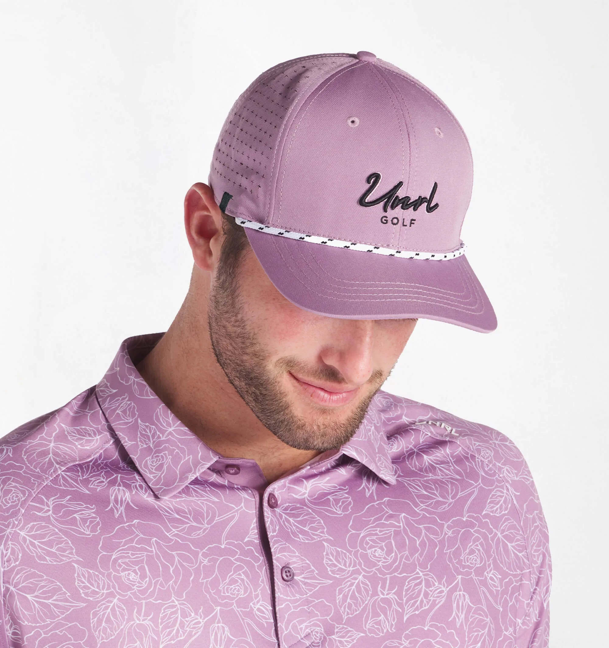 UNRL Golf Script Rope Snapback [Mid-Pro]