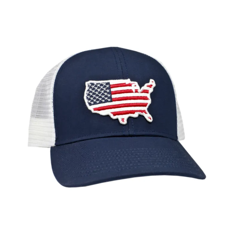 USA Mesh Back Trucker Hat