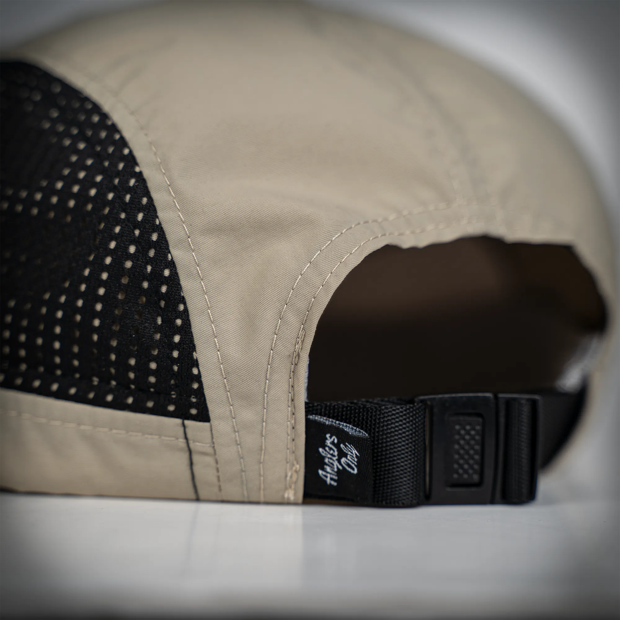 Venturer 5-Panel Hat - Stone & Black