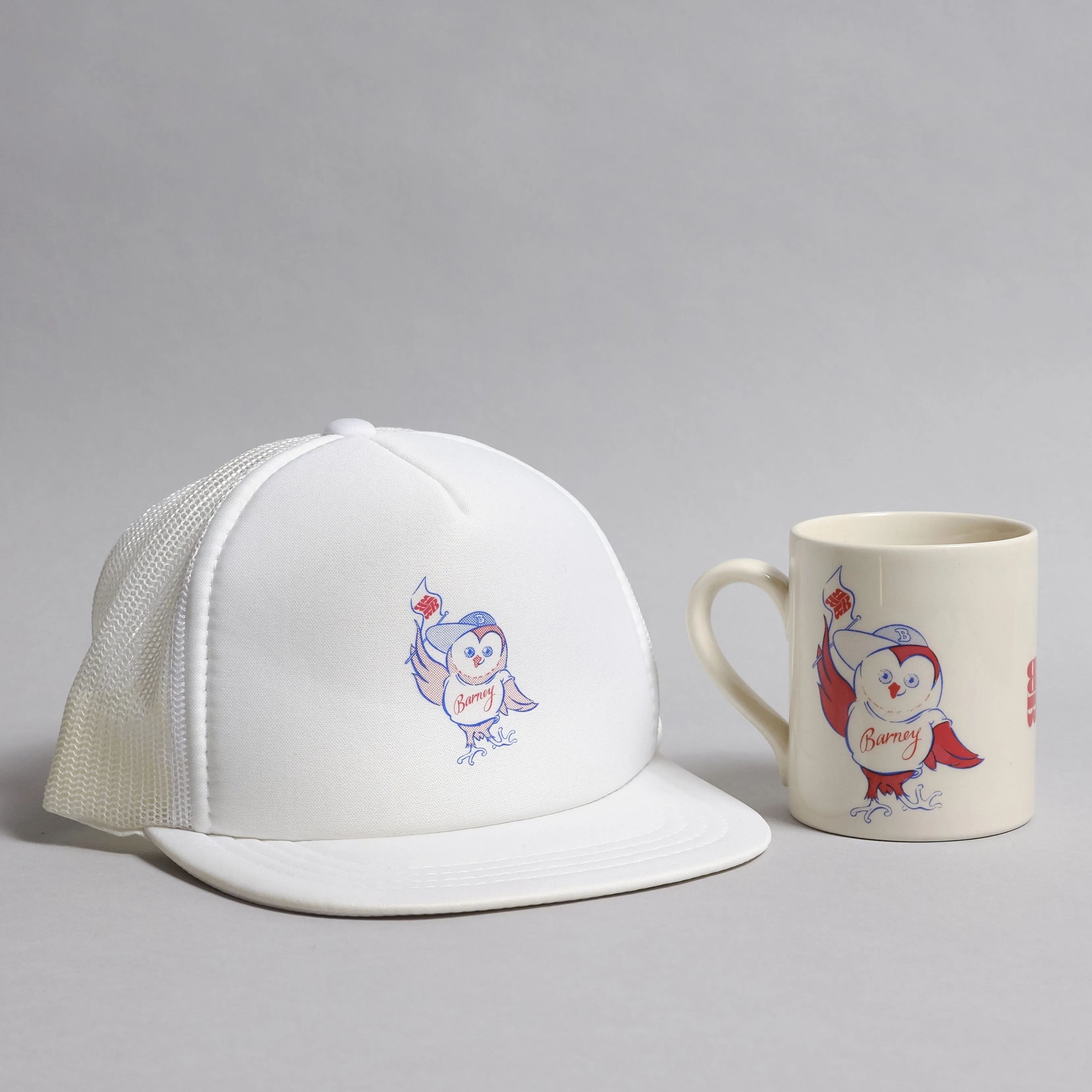 Vintage Barbican 'Barney  the Barn Owl' Baseball Cap