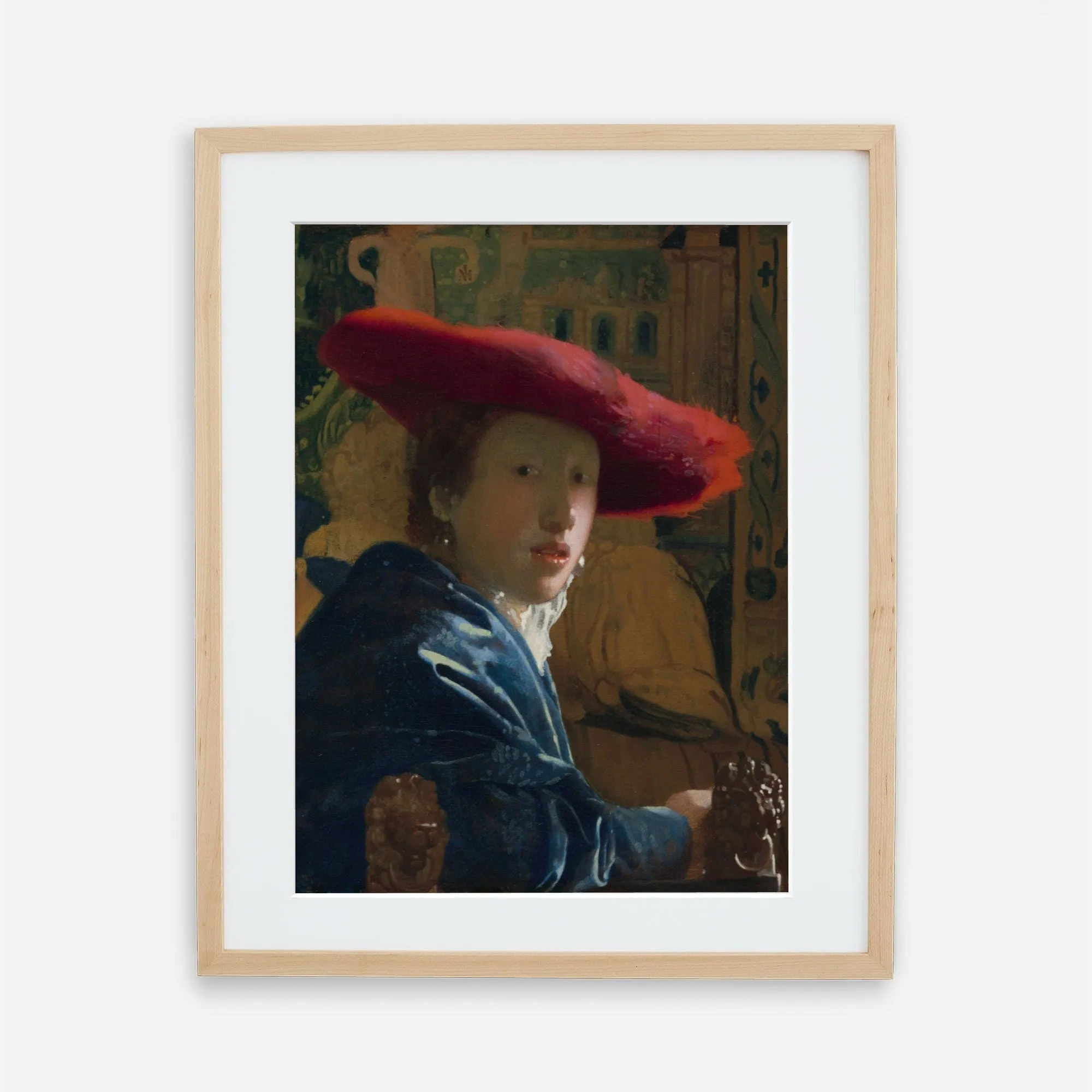 Woman in Red Hat