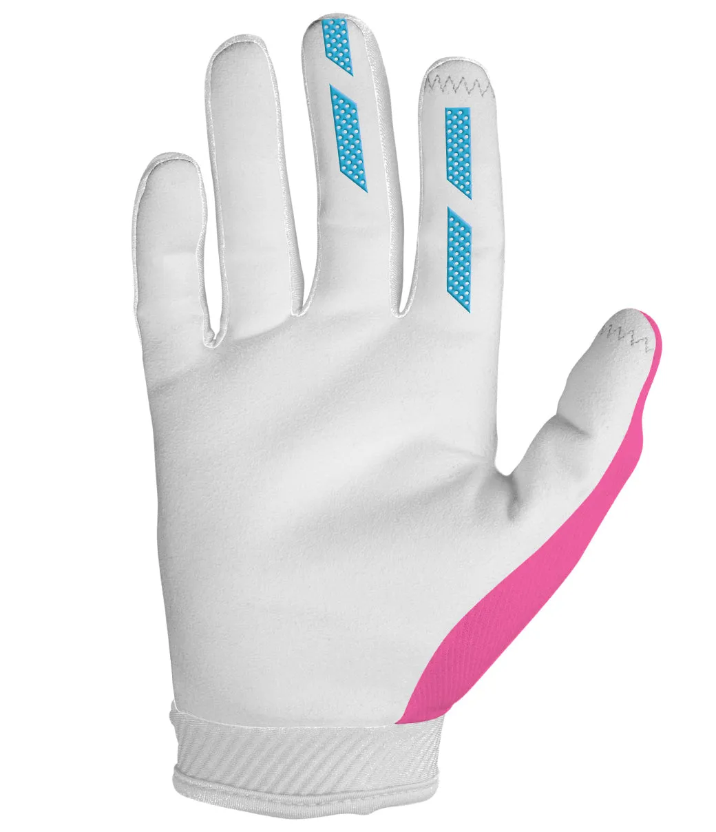 Youth Annex 7 Dot Glove - Pink