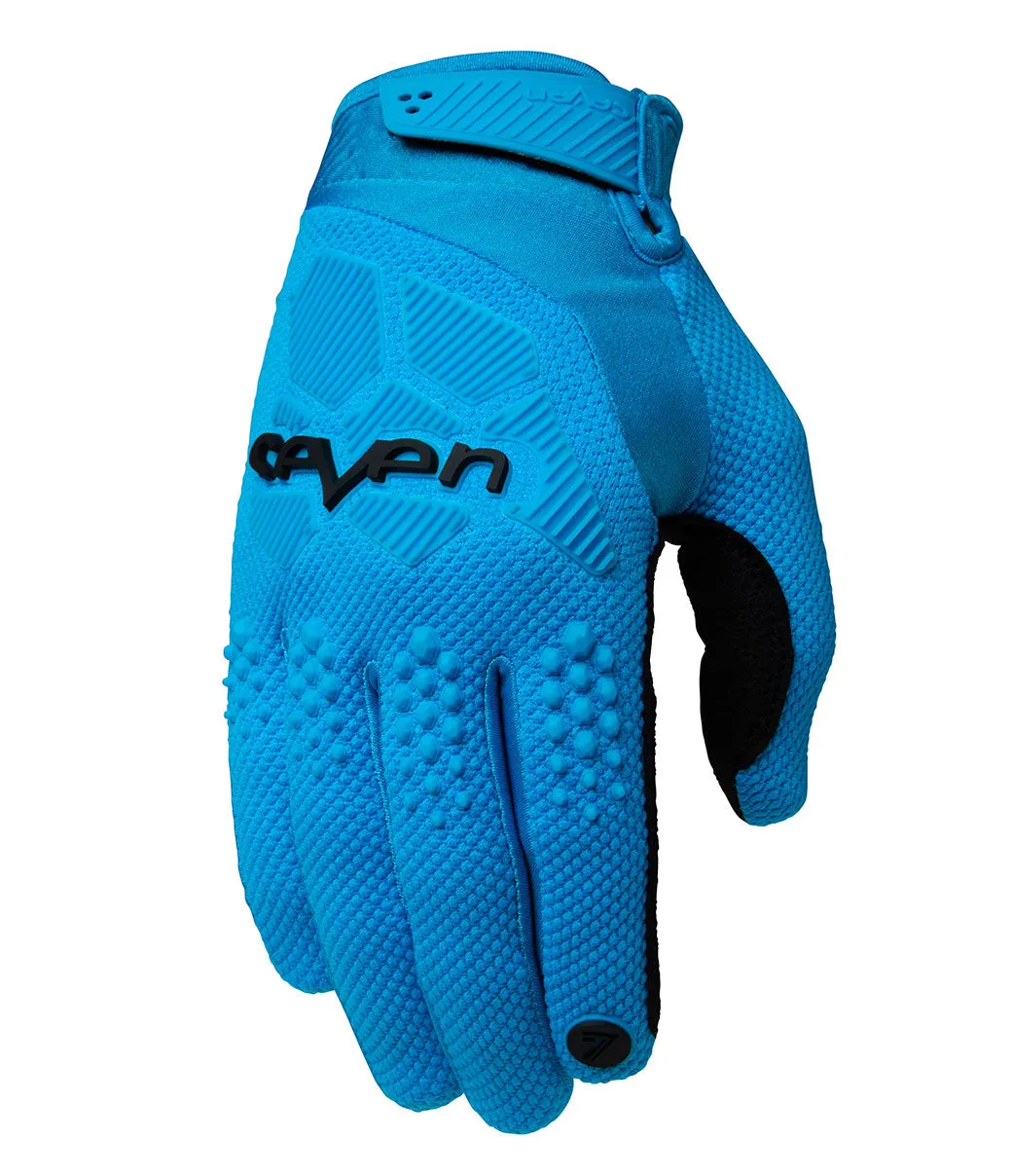 Youth Rival Gloves - Cyan